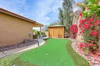 Gazebo + Putting Green: Serene Indio Getaway - Private Pool