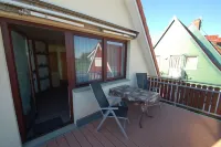 An der Wiese 1 für 2 Gäste Inkl. Bettw., Wlan, Südbalkon und Parkplatz am Haus Hotel a Prerow