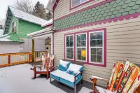 距滑雪場13英里：市中心華萊士帶露台的度假屋