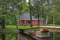 Secluded Birnamwood Cottage w/ Deck & River Views! - Pet friendly