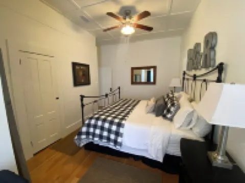 Walk only two blocks to downtown with private backyard space! Pet-Friendly!