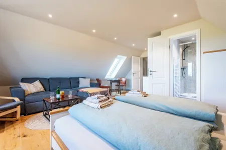 Sandpiper on the Wadden Sea in the German-Danish meadows, pet friendly! Отели в г. Hojer