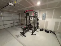 Charming 3-bedroom house with gym