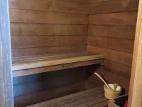 3-bedroom chalet in marvelous Ellicottville with WiFi, sauna, deck and grill 曼斯費爾德酒店