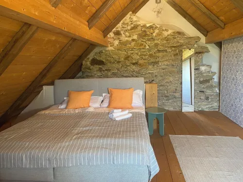 Bell tower of the castle chapel-A colorful vacation in the Bavarian Forest Hotels in Schwarzach