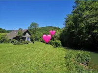 Very Beautiful  Cottage on the Riverside, Quiet in a Green Setting Các khách sạn ở Nans-sous-Sainte-Anne