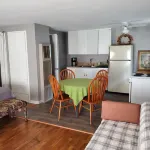 Charming 1-bedroom apt Buffalo WY, on creek, AC,  WiFi, & 1 block from downtown.