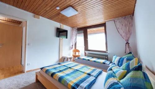 Riesige Terrasse mit Aussicht auf die Barbara Kapelle mit Großer Wohnung