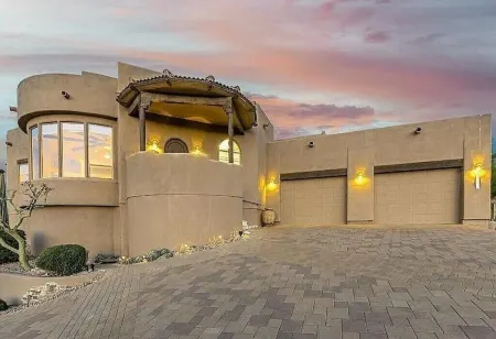 One of a Kind Secluded Home w/ Pool in Gold Canyon: Captivating Views All Around