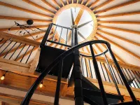 Soak in the Hot Tub & View the Stars Starlight Yurt"
