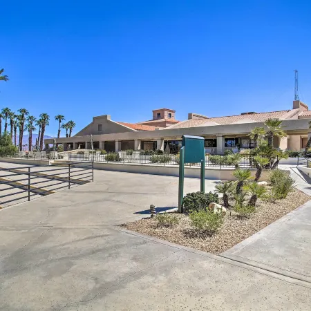 Patio + Pool Access: Stunning Palm Desert Townhome
