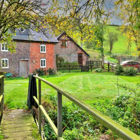 Cottage in Wales near Glyndwr's Way