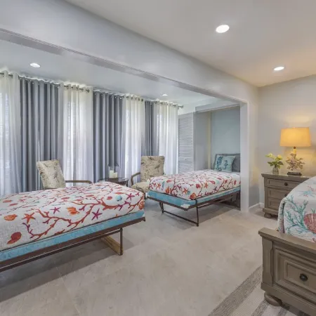 Wow! 3 Br! Remodeled Waterfront Unit, Sapphire Beach, Ocean View, Private Patio