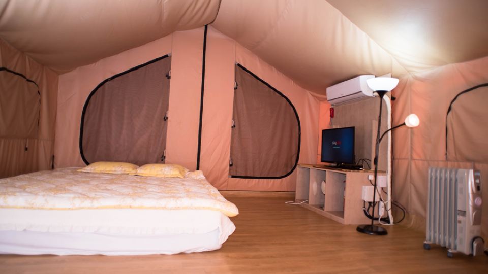 Yeongcheon Evergreen Experience School Glamping Campground