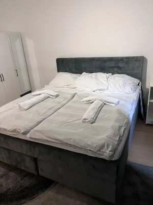 Cool Apartment- Lounge- Bedroom & Bathroom