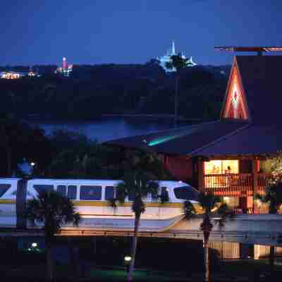 Disney's Polynesian Village Resort Hotel Exterior