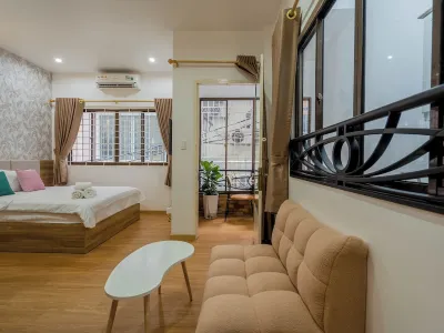 Kansas Hotel & Apartment Hotel berhampiran Saigon Japan Town