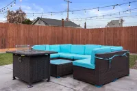 DT lodi 2 bedroom cottage with tranquil backyard Hotels in Lodi