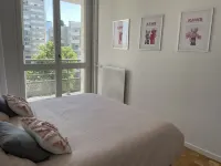 Appartement Familiale 3 pcs 2ch 72 m2 à la Porte de Paris + Parking Gratuit