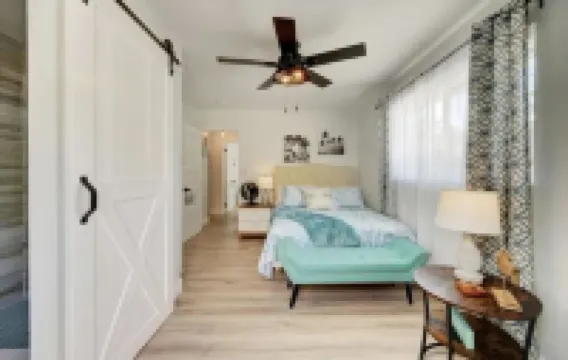Less than a Mile to the beach! Walk to shops and beach! Villa pool house dream!