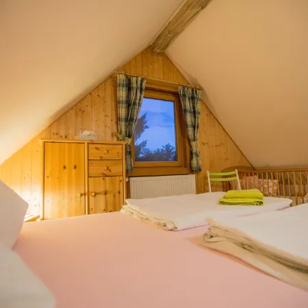 Woodblockhouse on lakeland in between nature to relax with fireplace Hotels in Templin