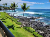 Wow! Lovely Kona Reef Direct Oceanfront Condo-Top Floor, Gorgeous Sunsets, A/C