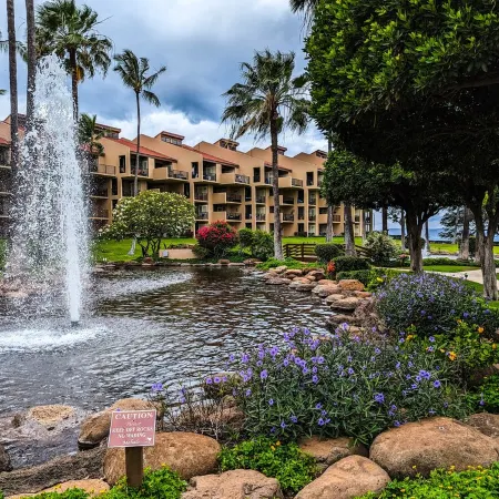 Kamaole Sands 5307 condo with ocean view. Updated in November 2024. Split AC.