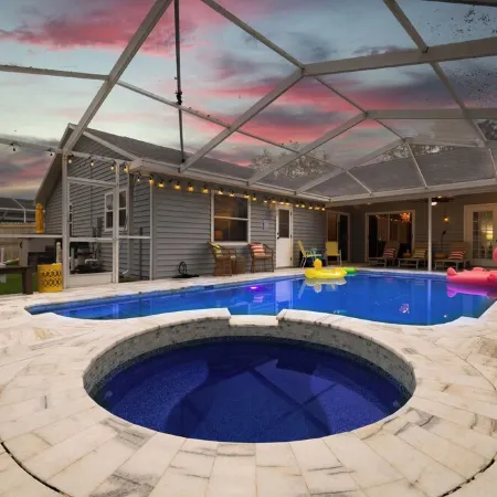 NEW~Sunset Cove Retreat~Heated Pool~Spa~Pool Table