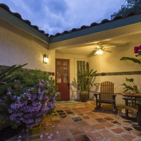 Three bedroom/three bath resort style home with saltwater pool and spa