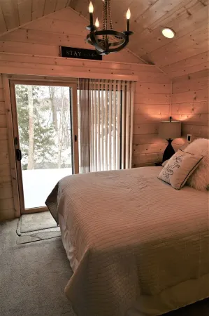 Lake Front, Lake Charlevoix, Large Park like setting.