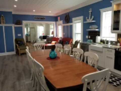 Nautical Cottage on Geneva St. is truly located downtown Lake Geneva, WI