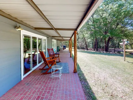 Small town getaway with relaxing outdoor scenery