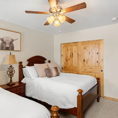 Ski & Lake Family Mountain Condo! Steps to Hot Tub, Sauna, Pool & 3 Ski Resorts