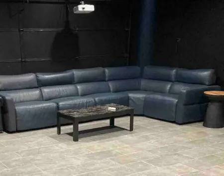 Modern House with Theater Room