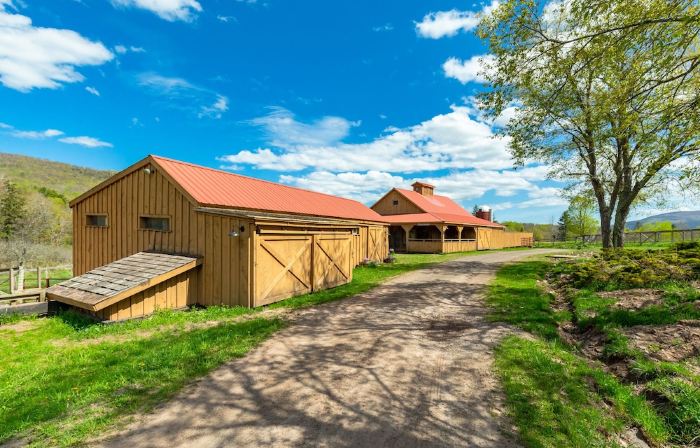 Dancing Horse Farm in Windham: Spectacular 9 Bedroom Home, 30 Acres,  Ski Lodge