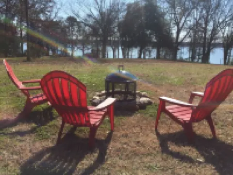 LOCATION! Lakefront House with Dock near Hartwell Marina/Downtown Kayaks/Firepit 哈特縣酒店