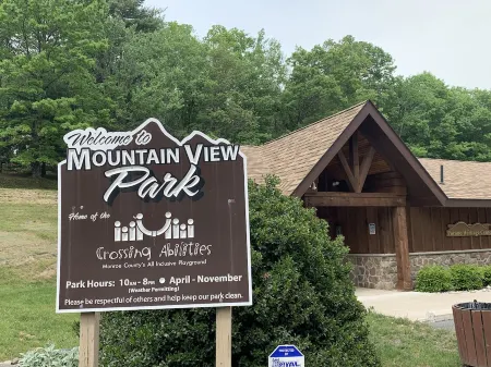 Beautiful mountain house with incredible views of the Pocono mountains.