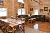 Stay on Kingdom Trails in a four bedroom cabin!