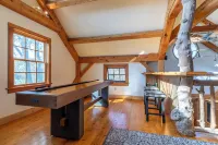Stunning 3 Br Timber Frame Ski Retreat on 6 Acres