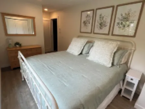 Newly renovated home with lake views, only one block from the beach! Hotels in Boyne City