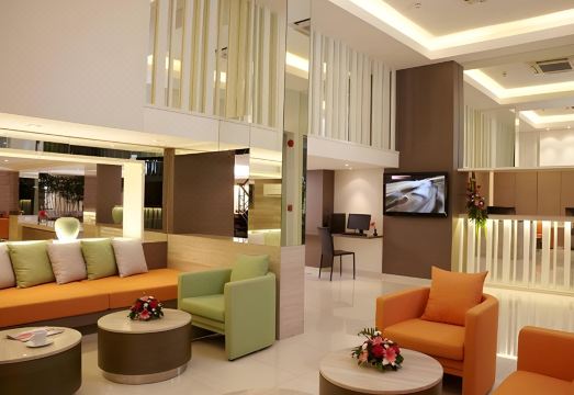 시티포인트 호텔의 현대적으로 리모델링된 객실