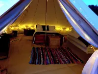 Chestnut 6m XL Bell Tent Log Burner nr Whitby Hotels in Staithes