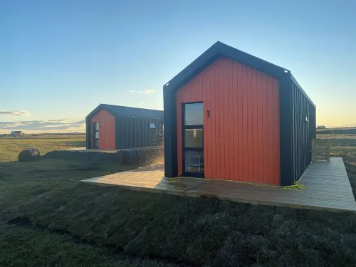 Hamar - Puffin Cottages & Rooms - con vistas a la montaña