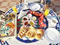 villa of stars - breakfast