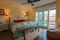Charming Villa with Courtyard Pool and Golf Cart - Stylish Island Retreat