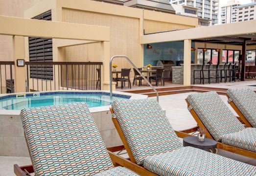 애스턴 비치 타워 거실