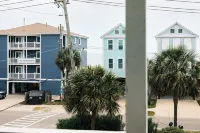 Top Floor Surfside Beach Condo with Pool & Easy Beach Access, Pets Welcome