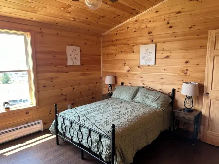 Top Deck!! Beaver Island Harbor view.