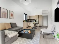 Sanders Crystal 1 - Cute 1-Bdr Apt w Shared Pool Hotel di Mesa Geitonia