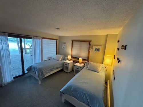 Lake Winnipesaukee waterfront home in quiet private location. Views!